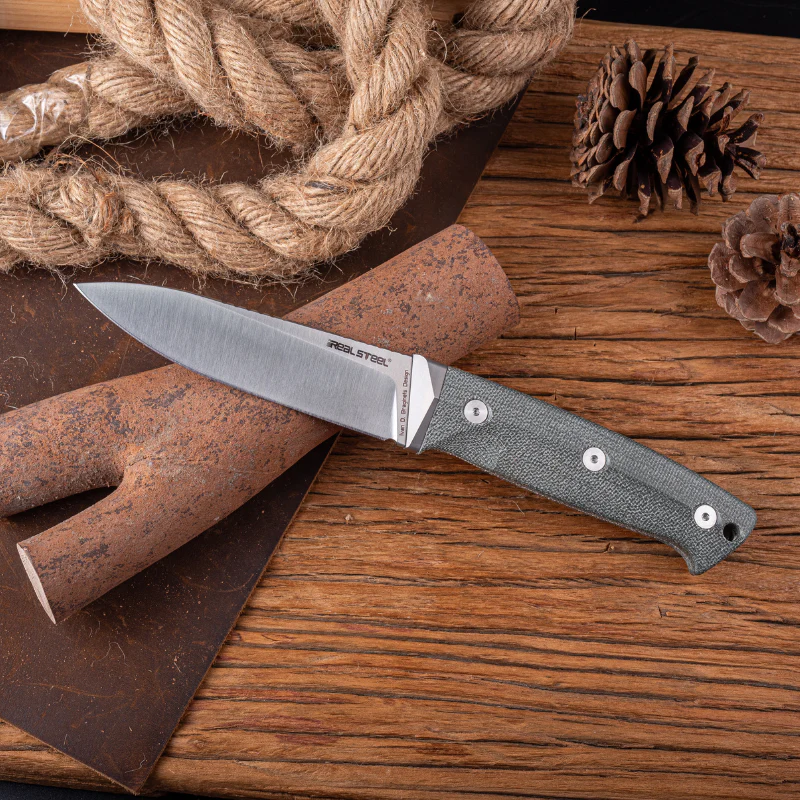 Black Thorn | Titanium Bolster & Micarta | Intergrated Glass Breaker - Image 10