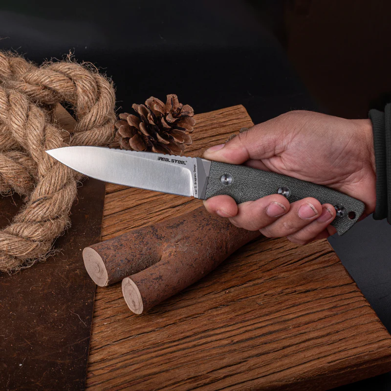 Black Thorn | Titanium Bolster & Micarta | Intergrated Glass Breaker - Image 11