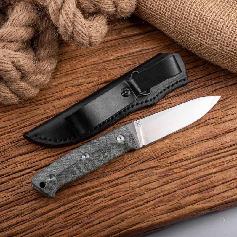Black Thorn | Titanium Bolster & Micarta | Intergrated Glass Breaker - Image 12