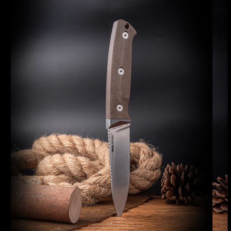 Black Thorn | Titanium Bolster & Micarta | Intergrated Glass Breaker - Image 3