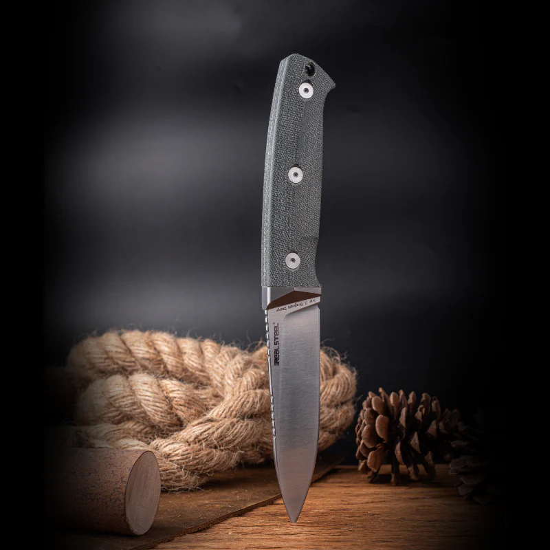 Black Thorn | Titanium Bolster & Micarta | Intergrated Glass Breaker - Image 9