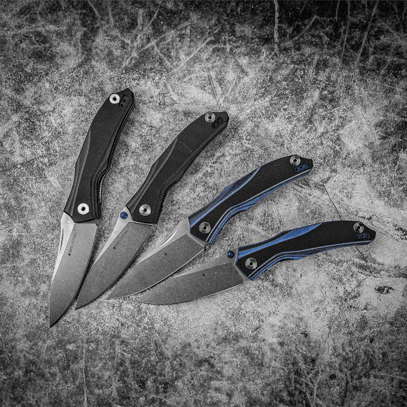E802 Horus | Black & Blue G10 - Image 9
