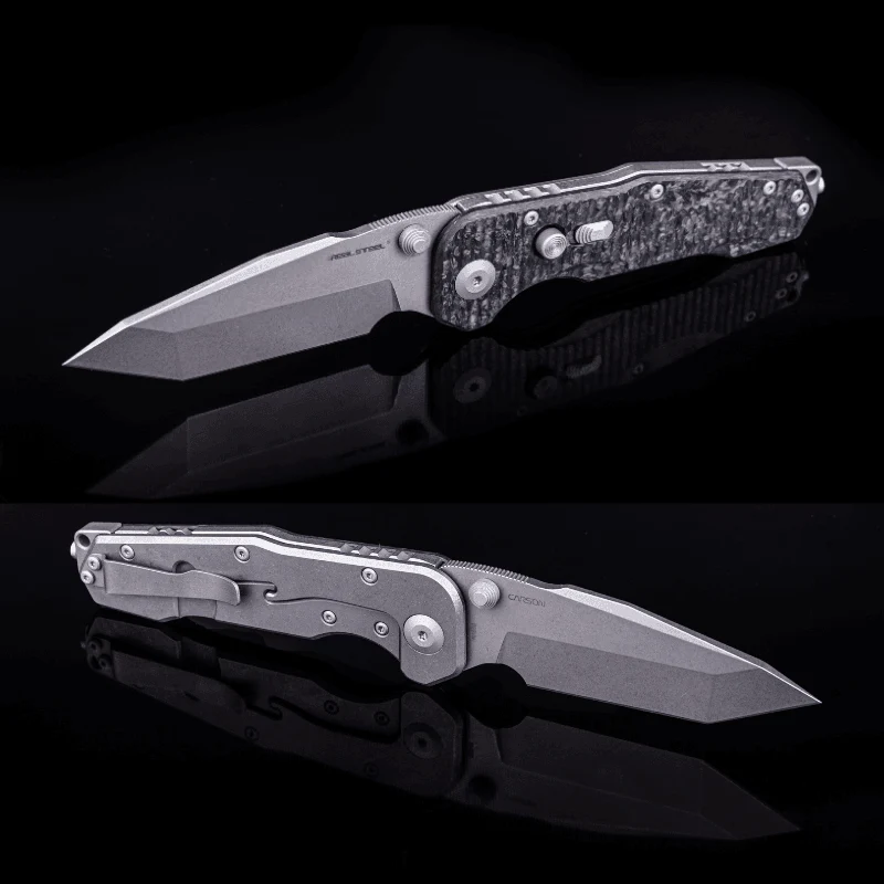 Evolution | S35VN | Titanium & Carbon Fiber - Image 15