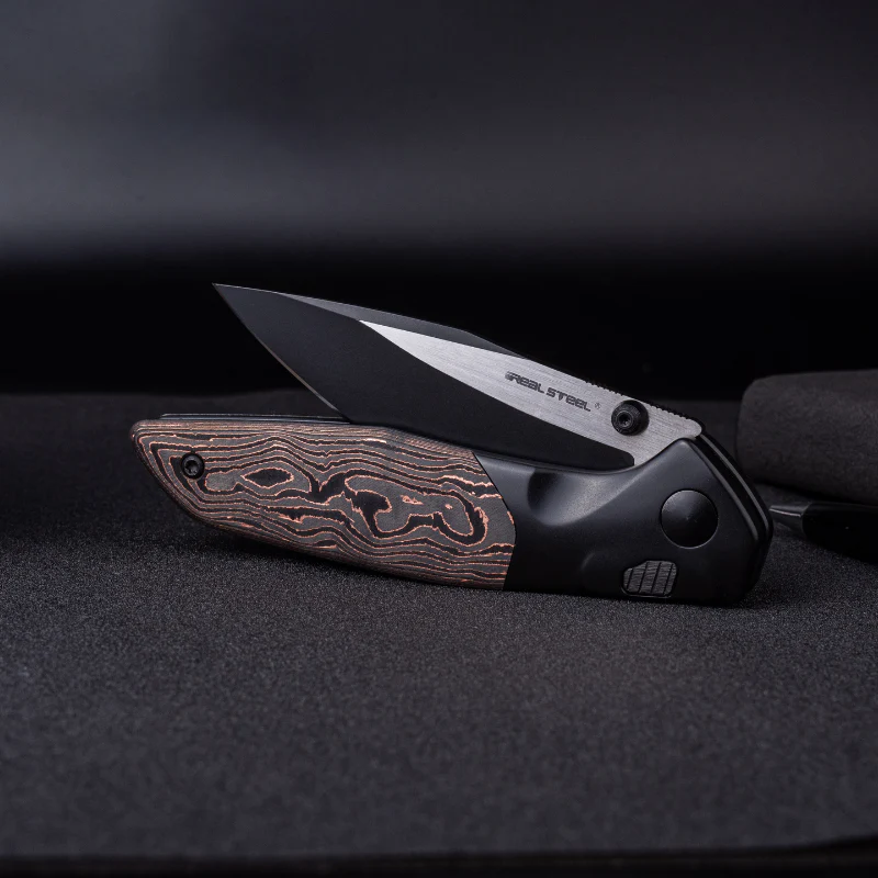 Hoeft | S35VN | Titanium & Metal Foil Carbon Fiber - Image 5