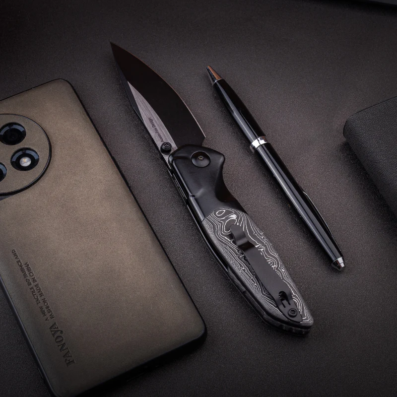 Hoeft | S35VN | Titanium & Metal Foil Carbon Fiber - Image 9