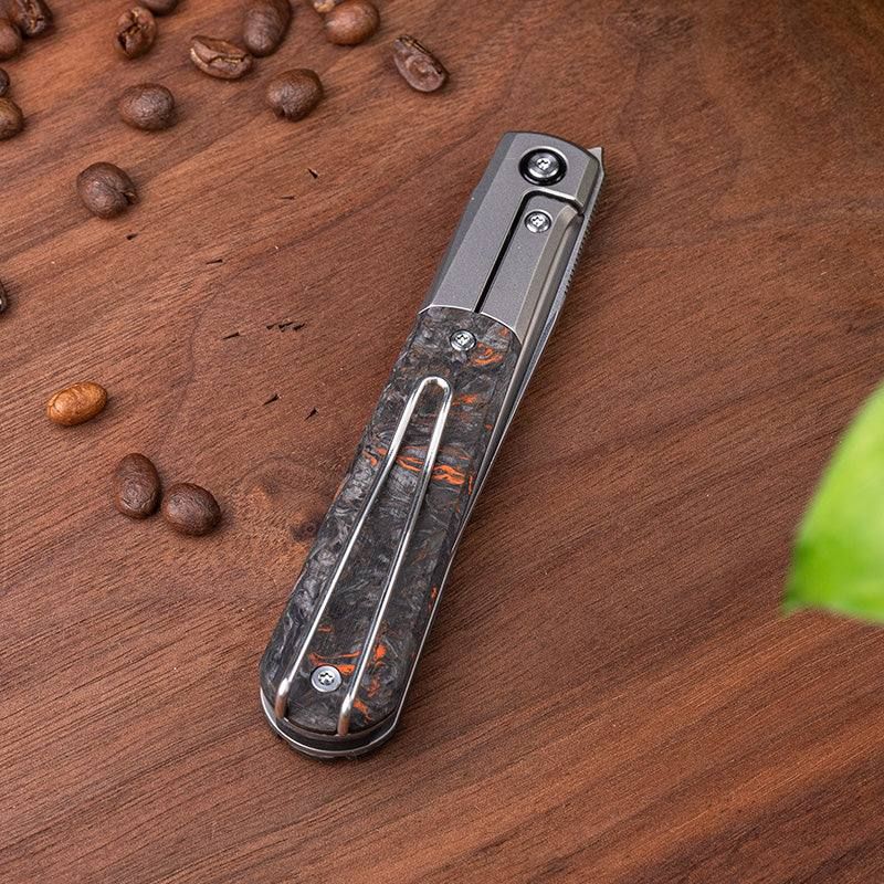 Real Barlow RB-7 | S35VN | Titanium & Fatcarbon - Image 3