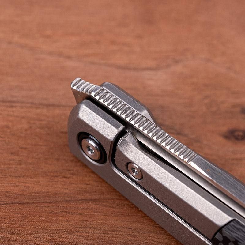 Real Barlow RB-7 | S35VN | Titanium & Fatcarbon - Image 5