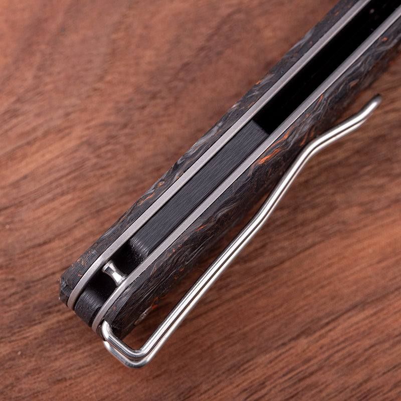 Real Barlow RB-7 | S35VN | Titanium & Fatcarbon - Image 6