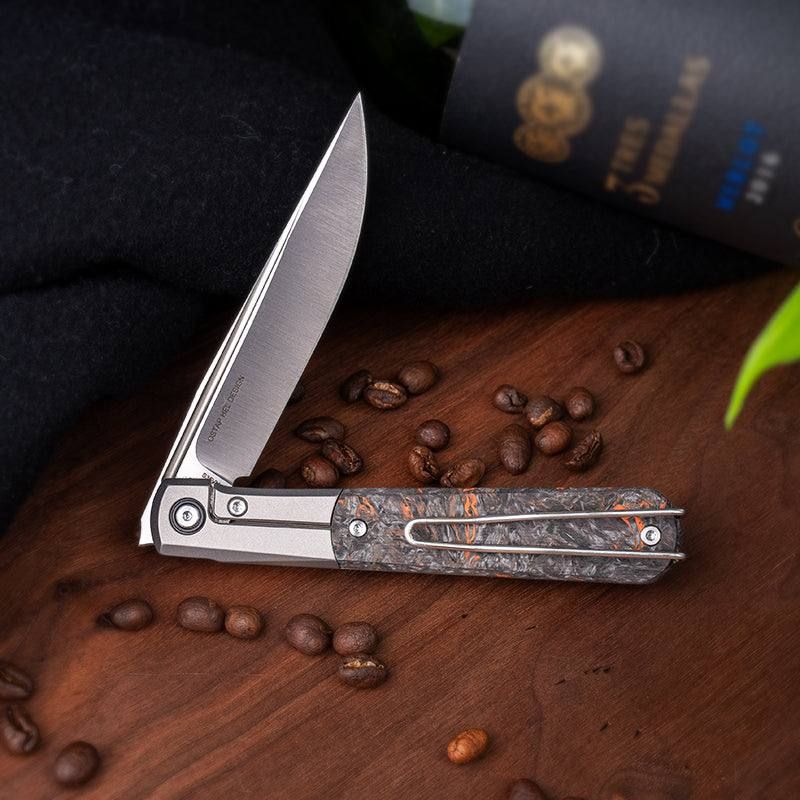 Real Barlow RB-7 | S35VN | Titanium & Fatcarbon - Image 7