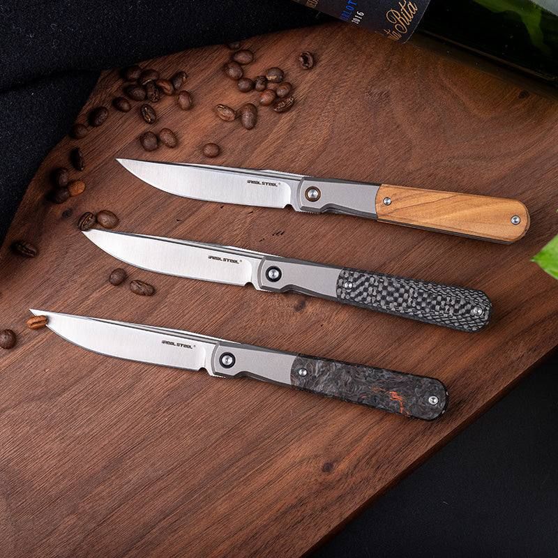 Real Barlow RB-7 | S35VN | Titanium & Fatcarbon - Image 8