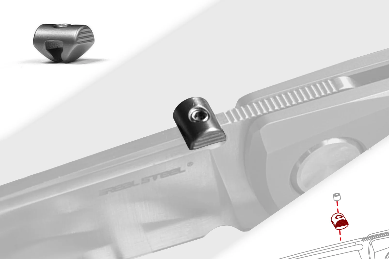 Detachable Thumb Stud | TC4 - Image 4